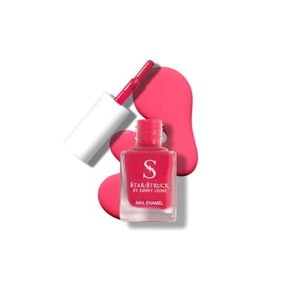 StarStruck by Sunny Leone - Kiss Me Pink - Glossy Nail Polish | Mirror-Like Shine & Longwear Color | Quick Dry Formula StarStruck by Sunny Leone - Kiss Me Pink - Glossy Nail Polish | Mirror-Like Shine & Longwear Color | Quick Dry Formula