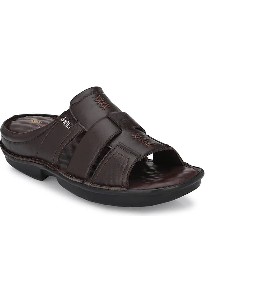 softio - Brown Men's Sandals