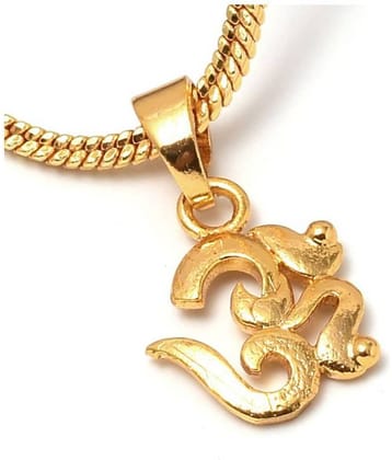 Jewar Mandi - Golden Pendant ( Pack of 1 )