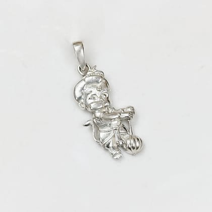 92.5 silver bal hanuman pendant-Pendant