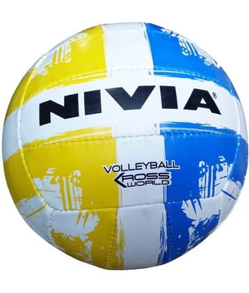 Nivia Kross World Volleyball (vb-2250) 18-p Size - 4
