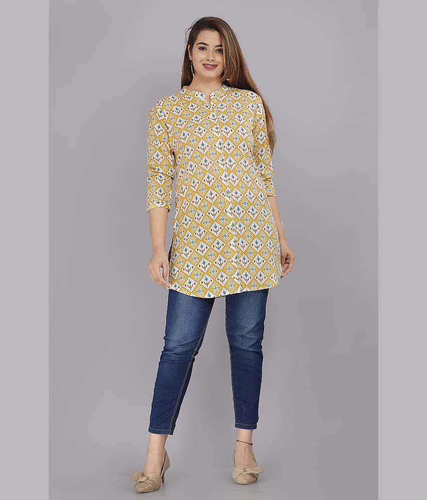 Cotton Short Kurti For Women (Pack of 1)