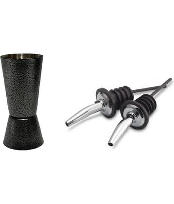 Dynore Silver Stainless Steel Peg Measurer ( Pack of 3 )