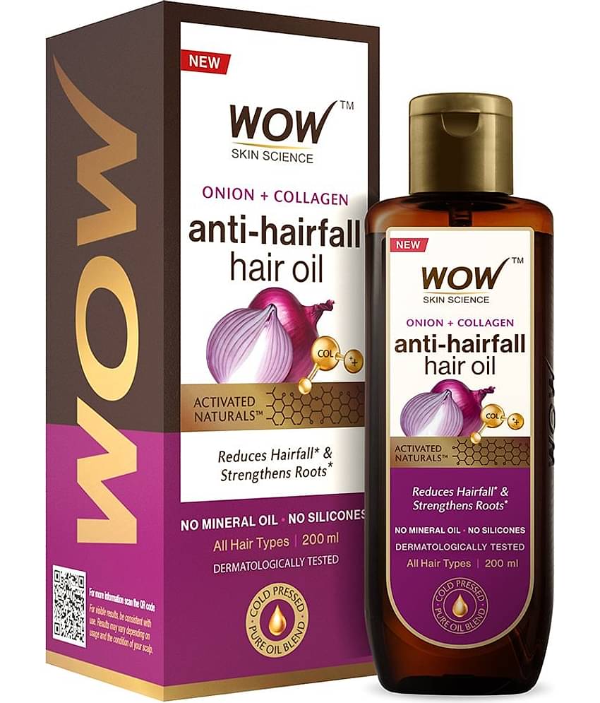 WOW Skin Science Onion Black Seed Hair Oil-200 mL