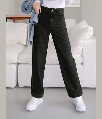 Kashian - Black Denim Boyfriend Fit Women's Jeans ( Pack of 1 )
