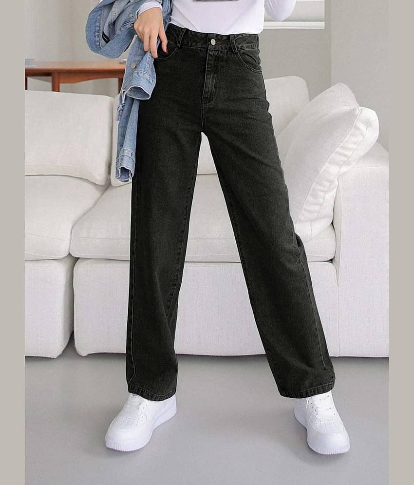 Kashian - Black Denim Boyfriend Fit Women's Jeans ( Pack of 1 )