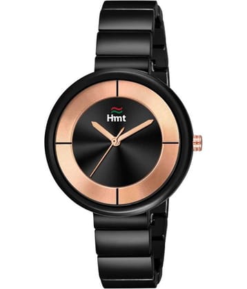 HAMT - Black Metal Analog Womens Watch