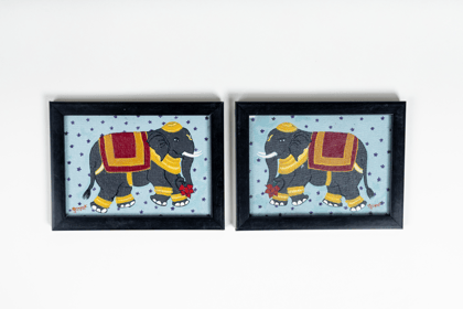 Canvas Painting frame set of 2 frames