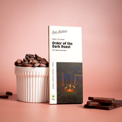 Bon Fiction Order Of The Dark Roast - Dark Chocolate, 55 gm