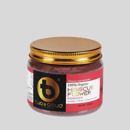 100% Organic Hibiscus Flower Powder-Pack of 1