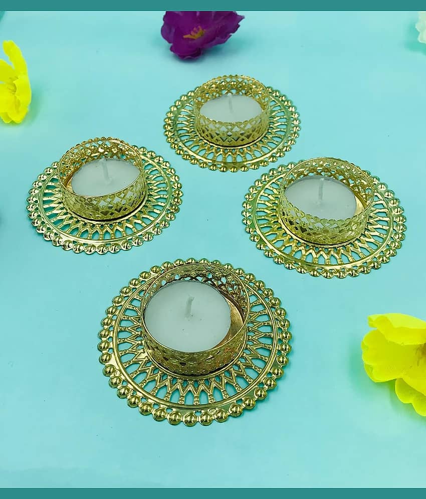 THRIFTKART Gold Brass Diwali Diya