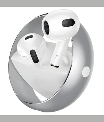 VERONIC Air Spin Bluetooth True Wireless (TWS) In Ear 30 Hours Playback Fast charging,Powerfull bass IPX4(Splash & Sweat Proof) White