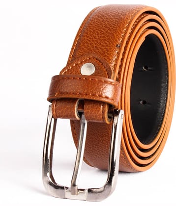 CIMONI - Tan Faux Leather Men's Casual Belt ( Pack of 1 )