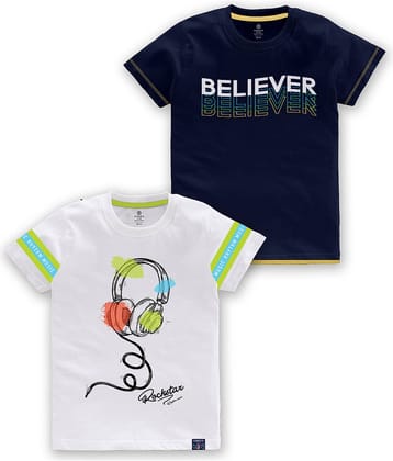 CODEZ Pack of 3 Boys Cotton Blend Polo T-Shirt ( Multi Color )