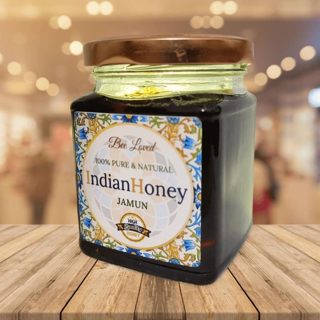 IndianHoney Jamun Natural Honey A Flavorful Blend Packed With Nutrients For Everyday Use