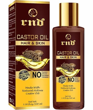 Cold Pressed Castor Oil For Hair Growth |100% Pure & Organic Hair Oil