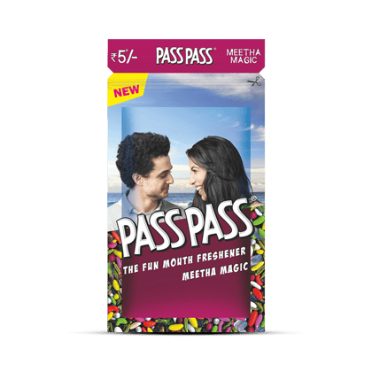 Pass Pass Zipper || Meetha Magic || Pack of 18 || 11 Grams Each