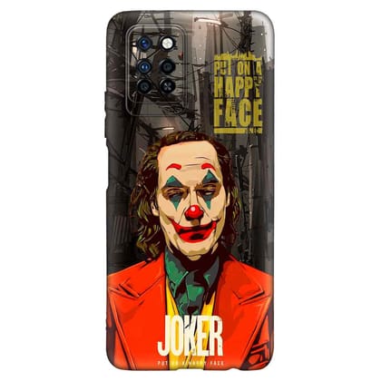 JOKER Put on Happy Face NOTE 10 PRO Premium Embossed Mobile cover