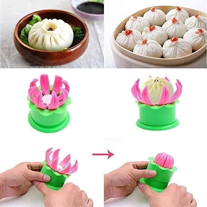 Dumpling Moulds-Plastic Momos Dumpling Maker Dough Press Mould Shapes