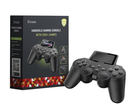 Encasa S10 Handheld Gamepad  Play, Recharge, Connect & Enjoy