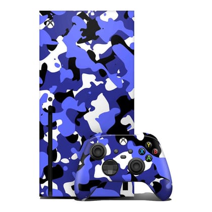 Army Blue Xbox Skin
