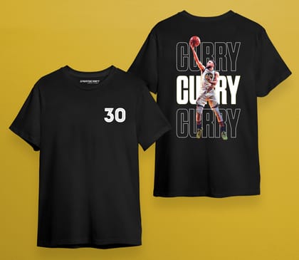 Stephen Curry T-shirt-Black / S