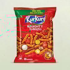 Kurkure Naughty Tomatoes Namkeen 47 GRAM