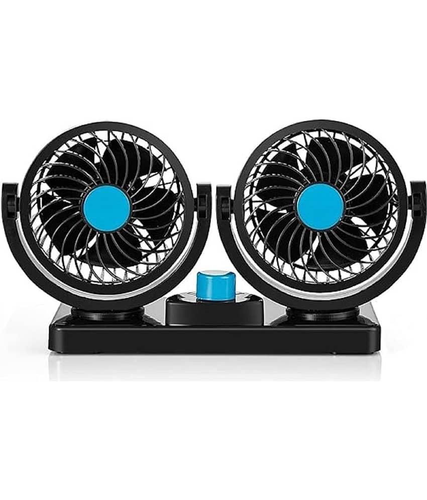 Nimeka Dashboard Fan Black