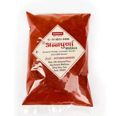 kaasni's Tikhalal Chilli Powder -450gm | Extra Hot Red Chilli Powder with Strong Pungency, Rich Aroma & Vibrant Deep Red Colour | Premium Indian Spice for Everyday Cooking
