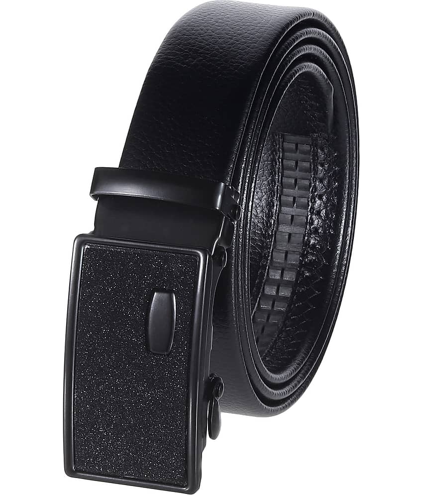 Zacharias - Black Canvas Men's Casual Belt ( Pack of 1 )