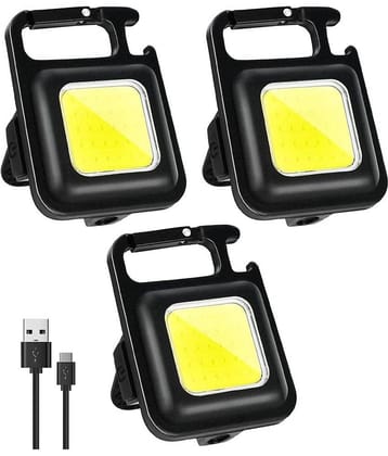 MIRADH Metal Light Keychain ( Pack of 3 )