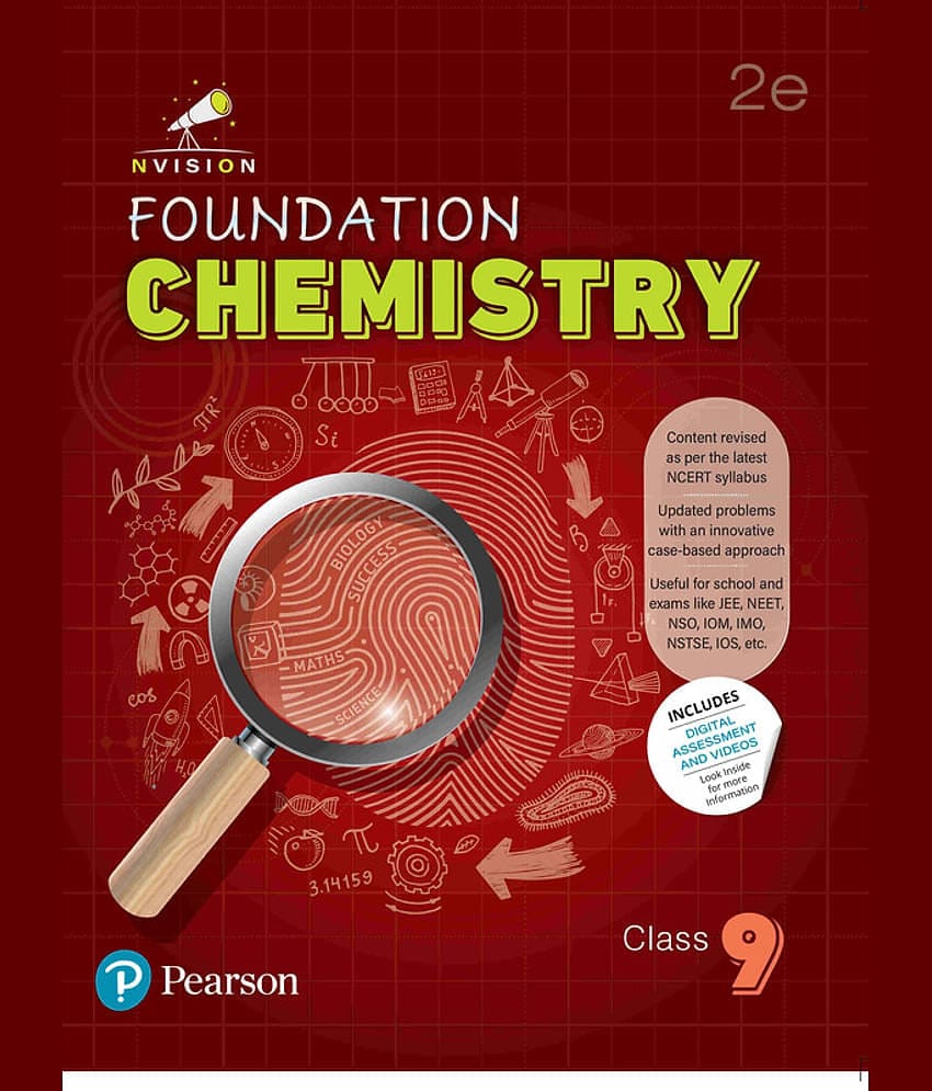 Pearson Nvision Foundation'2025 Physics Class 9 | Based on the NCERT Syllabus | Useful for School and Exams Like JEE, NEET, NSO, IOM, IMO, NSTSE, IOS | Includes Digital Assessment & Exam Preparation Strategy, Motivational Video's | 2nd Edition