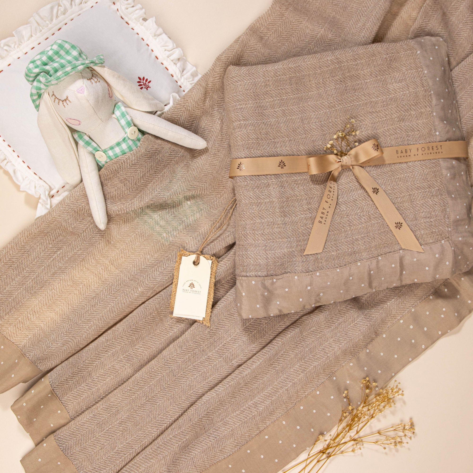 Kashmiri Pashmina Baby Blanket