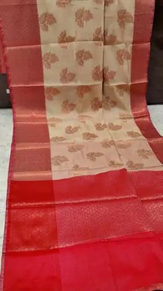FLOWER ORGANZA   SILK