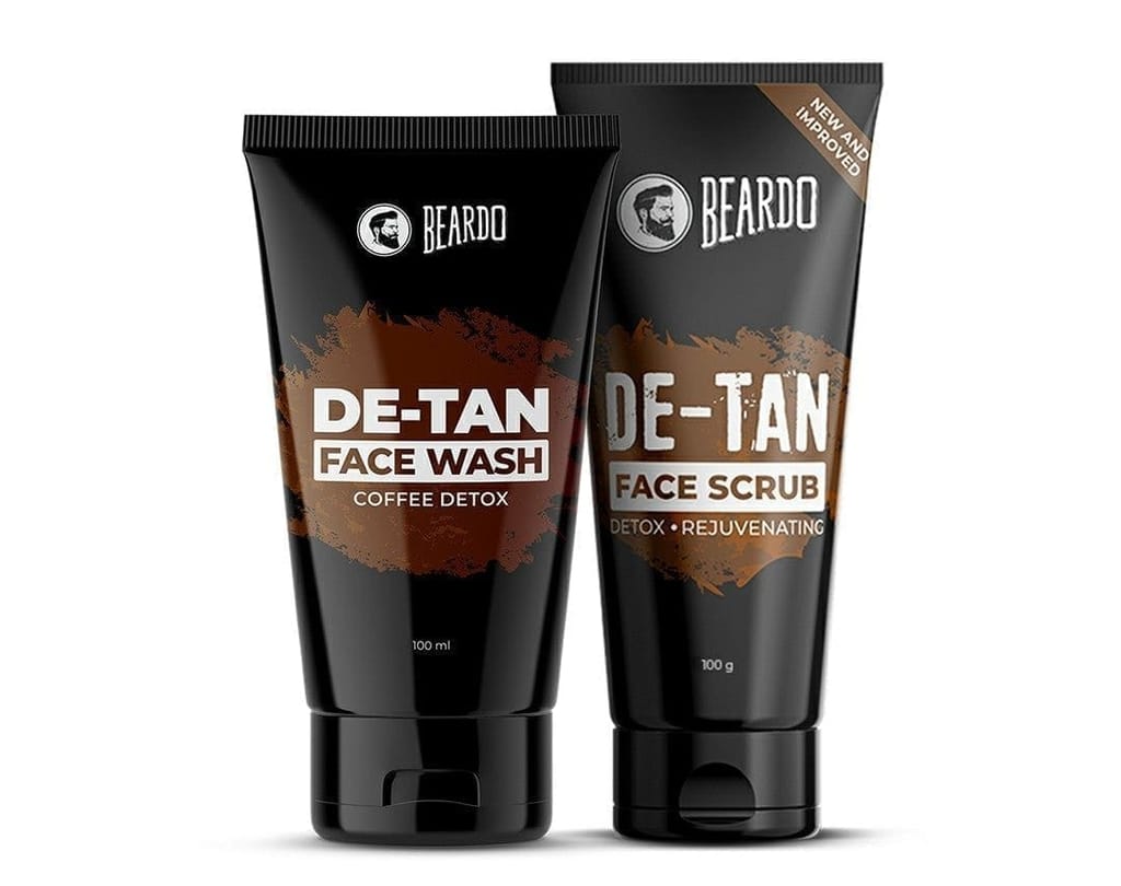 Beardo De-Tan Combo for Men