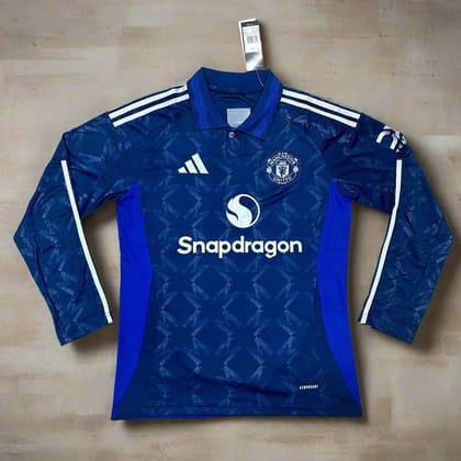 Manchester United Jersey Away 24 25 Season FULL SLEEVE-S
