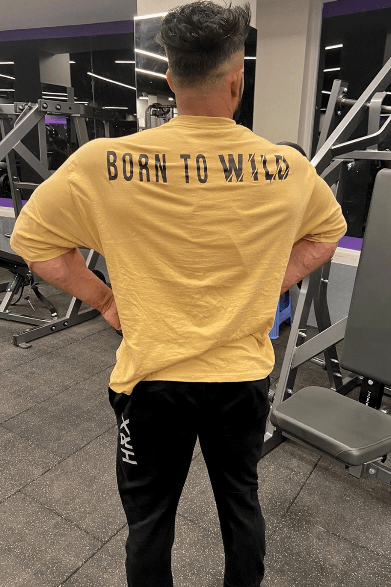 BORN TO WILD OVERSIZED T-SHIRT (SPECIAL EDITION)-S