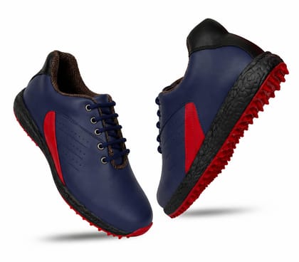 HITCARO Men Genuine Leather Lace-up Professional 100% Waterproof Premium Gold Golf Shoes HITCARO Men Genuine Leather Lace-up Professional 100% Waterproof Premium Gold Golf Shoes