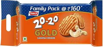PARLE 20-20 GOLD CASHEW 604GM