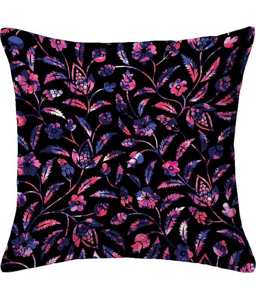 Houzzcode - Water Repellent Blue Polyester Pillow Covers 40x40x3 ( Pack of 1 )