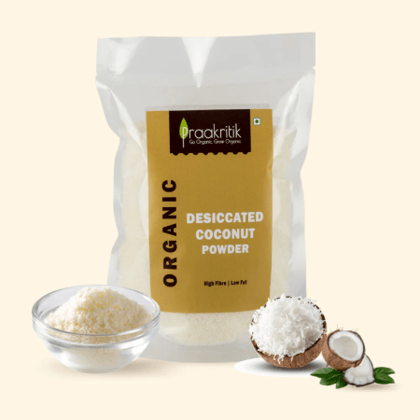 Praakritik Organic Desiccated Coconut 200g