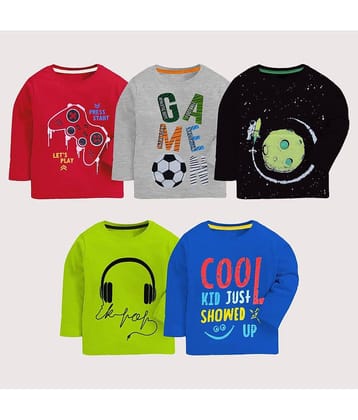 Kuchipoo Pack of 1 Boys Cotton Blend Polo T-Shirt ( Multicolor6 )