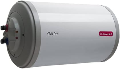 Racold CDR DLX 15ltr Horizontal (LEFT SIDE) Water Heater with Free Installation & Pipes||Fits Under False Ceilings|Titanium Enameled Coating|| Warranty:5 Yr Tank, 2 Yr Element,2 Yr Product Racold CDR DLX 15ltr Horizontal (LEFT SIDE) Water Heater with Fre