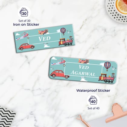 Transport Labelling Value Pack-Turquoise