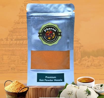 pHORAN 100 GM Idli Podi Masala - South Indian Gun Powder | Idli, Dosa & Uttapam spice l TasteMaker pHORAN 100 GM Idli Podi Masala - South Indian Gun Powder | Idli, Dosa & Uttapam spice l TasteMaker