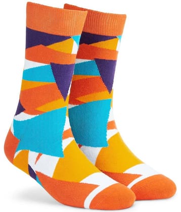 Dynamocks Multi Casual Full Length Socks Pack of 1