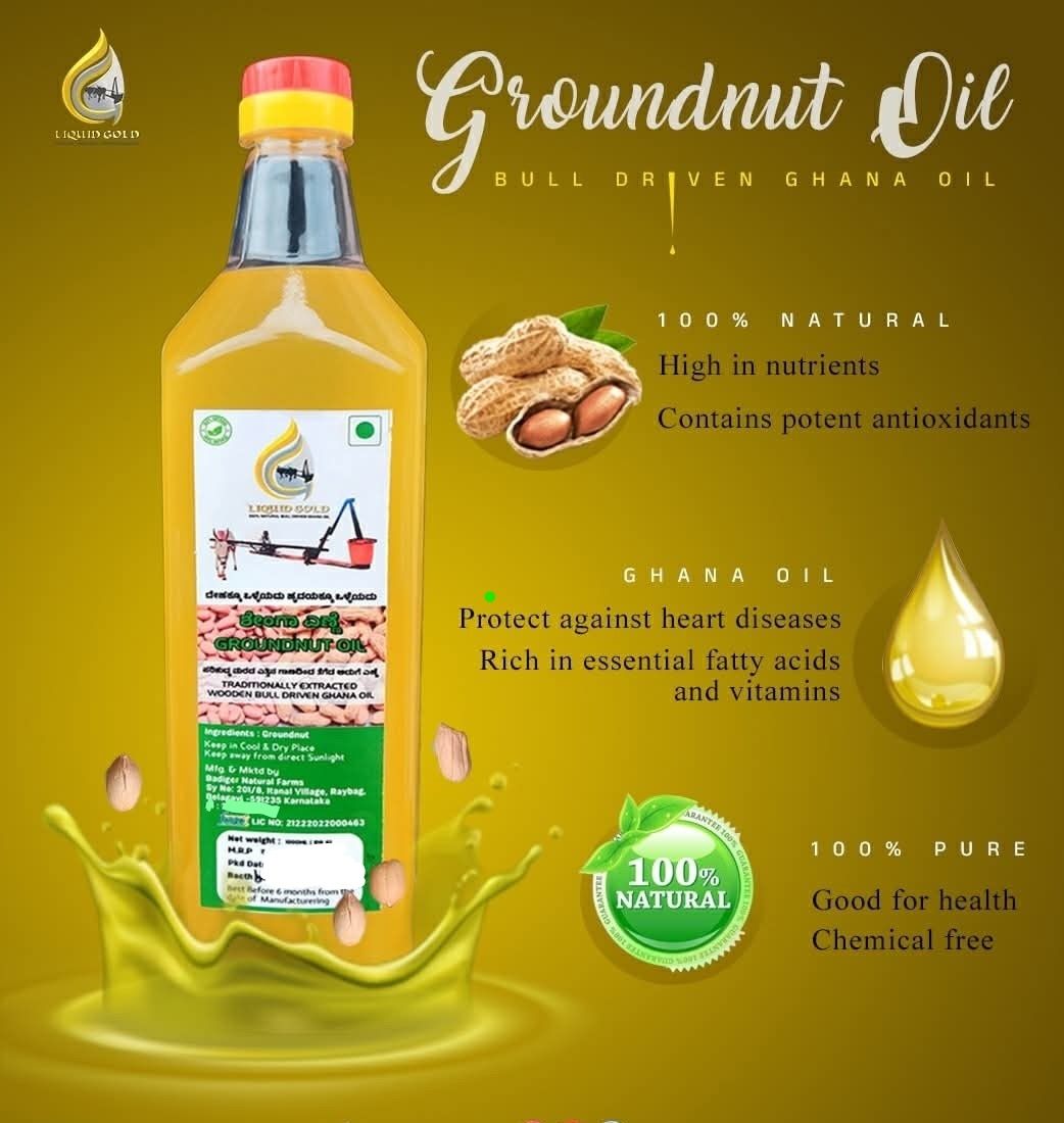 Liquid Gold- Premium Quality Groundnut Oil