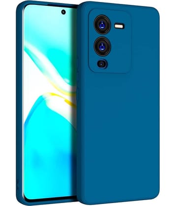 Case Vault Covers Silicon Soft cases Compatible For Silicon Vivo v25 pro ( Pack of 1 )