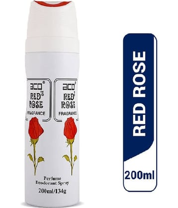 aco perfumes - RED ROSE Body Deodorant Spray 200ml Deodorant Spray for Unisex 200 ml ( Pack of 1 )