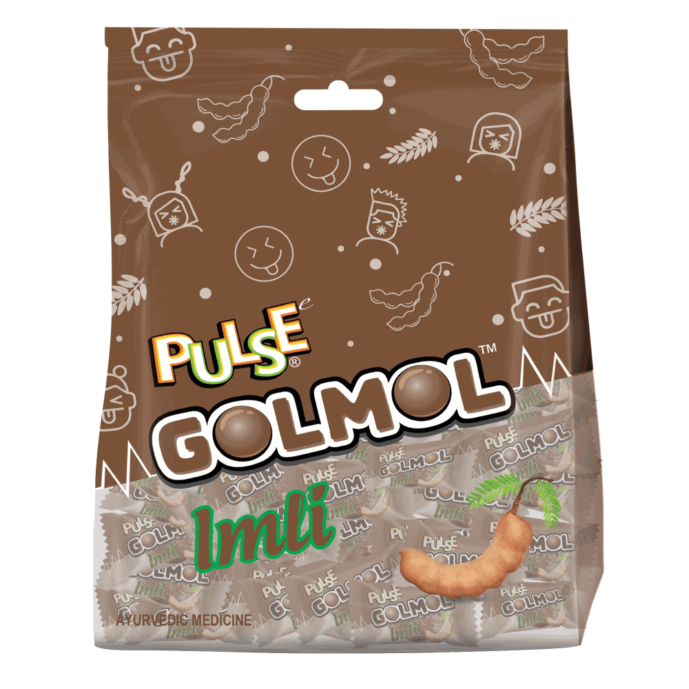Pulse Golmol Pouch || Golmol Imli Goli || 50 Pieces || 175 Grams